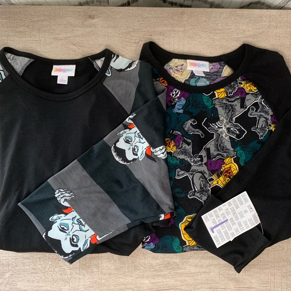 LuLaRoe Bundle Randy T-Shirts - L